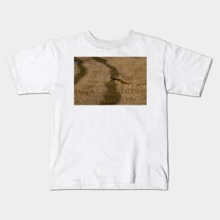 Pheasant in flight Kids T-Shirt